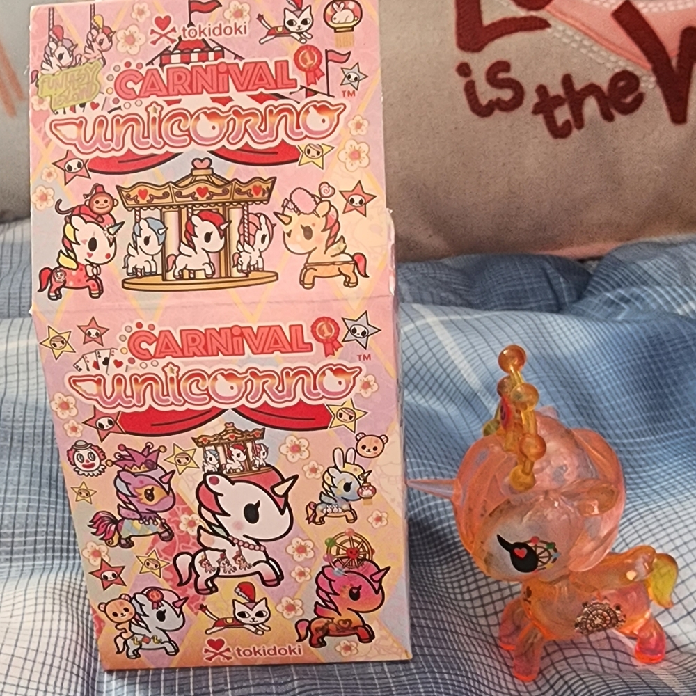 New Open Box tokidoki Carnival Unicorno Blind Box Romantica Unicorno